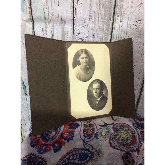 Antique Cabinet Photo Handsome Couple Early 1900 Era - Picture 1 of 9